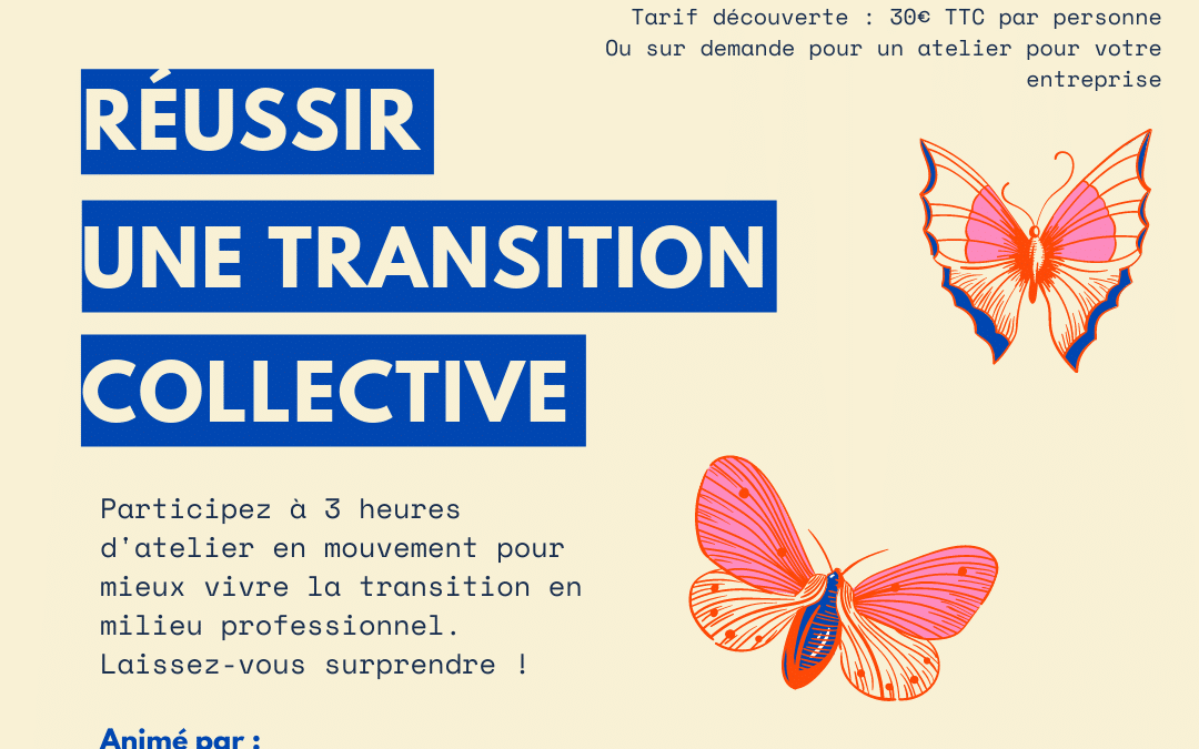 Atelier découverte ‘Réussir une transition collective’